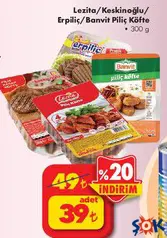 LEZİTA/KESKİNOĞLU/ERPİLİÇ/BANVİT PİLİÇ/TAVUK KÖFTE 300 G